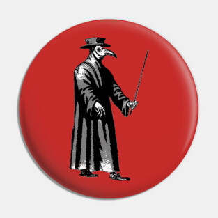 Plague Doctor Pin