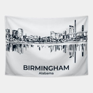 Birmingham - Alabama Tapestry