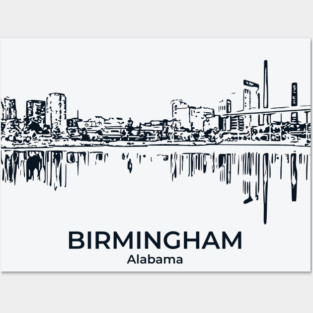 Birmingham - Alabama Posters and Art