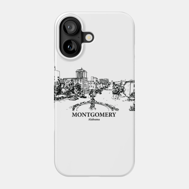Montgomery - Alabama Phone Case by Lakeric