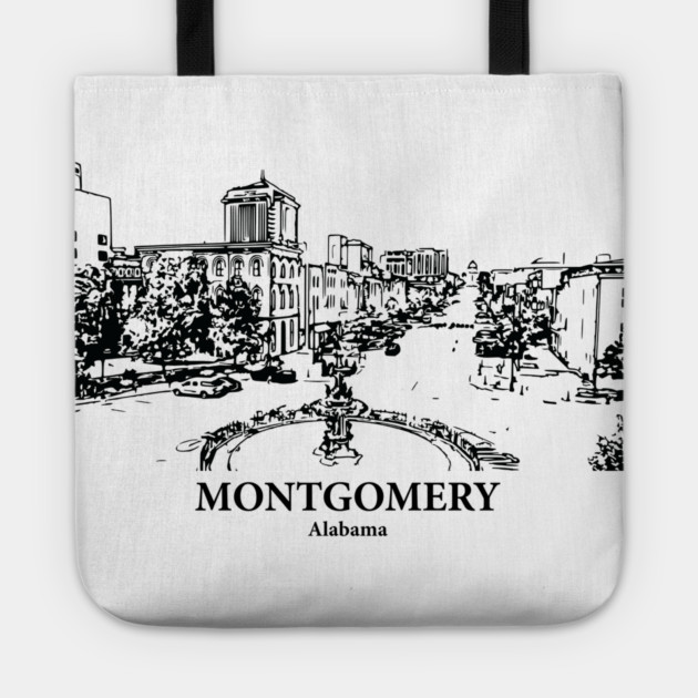 Montgomery - Alabama Tote by Lakeric