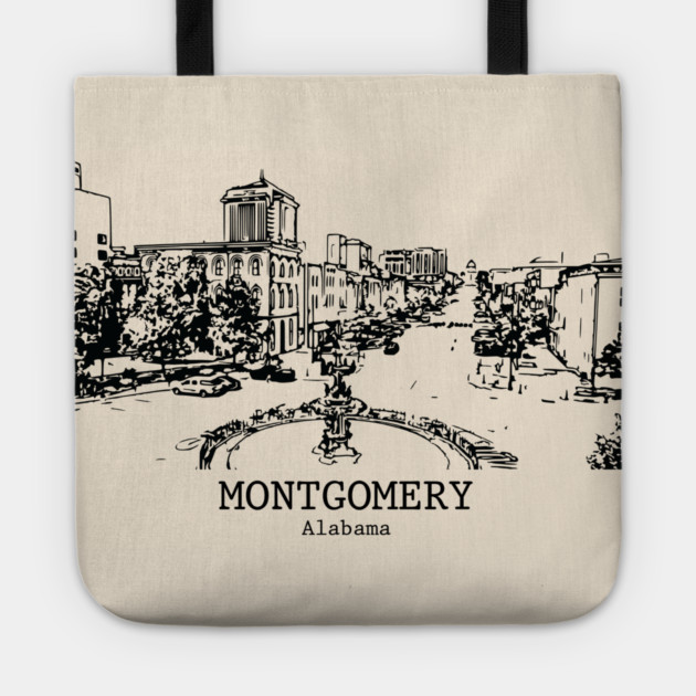 Montgomery - Alabama Tote by Lakeric