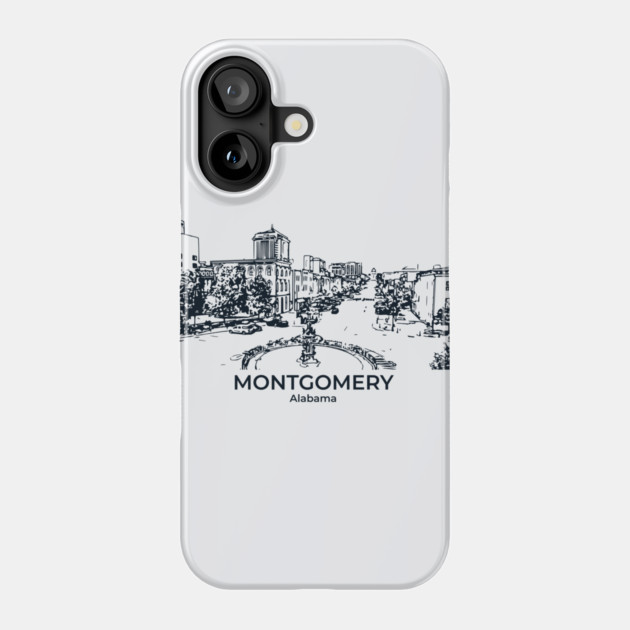 Montgomery - Alabama Phone Case by Lakeric