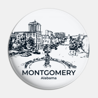 Montgomery - Alabama Pin