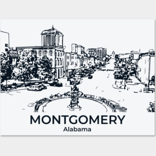 Montgomery - Alabama Posters and Art