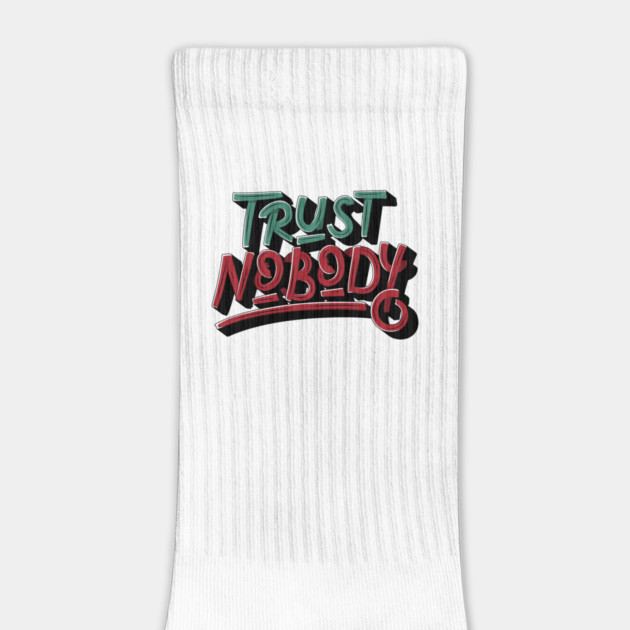 Trust No One  Typography Design by Urbanprint