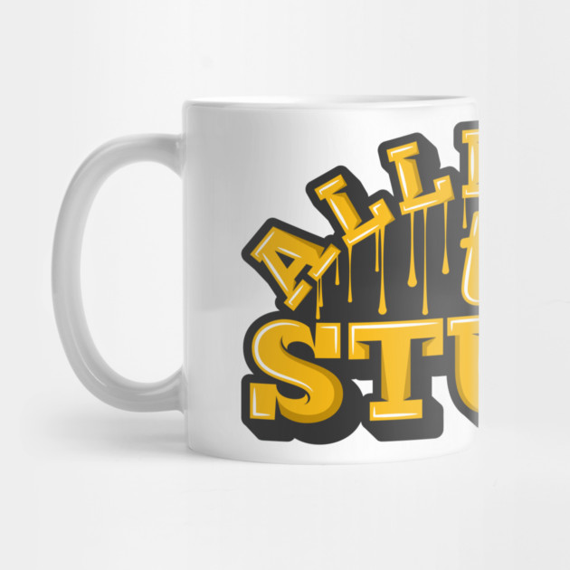 Allergic To Stupid Typography design by Urbanprint