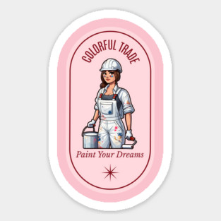 Colorful Trade, Paint Your Dreams Sticker