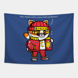 Math Dealer Tapestry