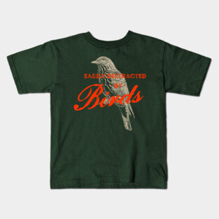Easily Distracted By Birds Kids T-Shirt