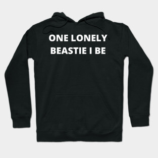 Beastie Boys - One Lonely Beastie I Be lyric Hoodie