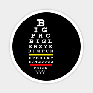 90s hip hop legends Magnet