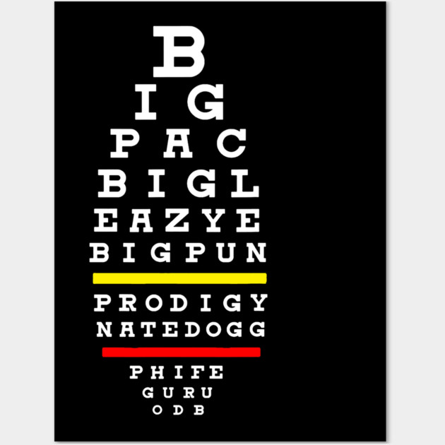 90s hip hop legends Wall Art by UrbanLifeApparel