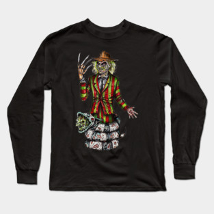 BeetleFred! Horror Mashup! Long Sleeve T-Shirt