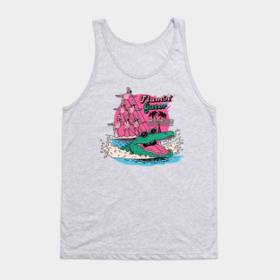 Flamin' Gator Water Ski Club Tank Top