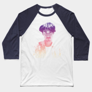 Keanu Reeves 90s Styled Aesthetic Design Baseball T-Shirt