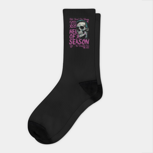 HELL OF A SEASON Socks by artslaves