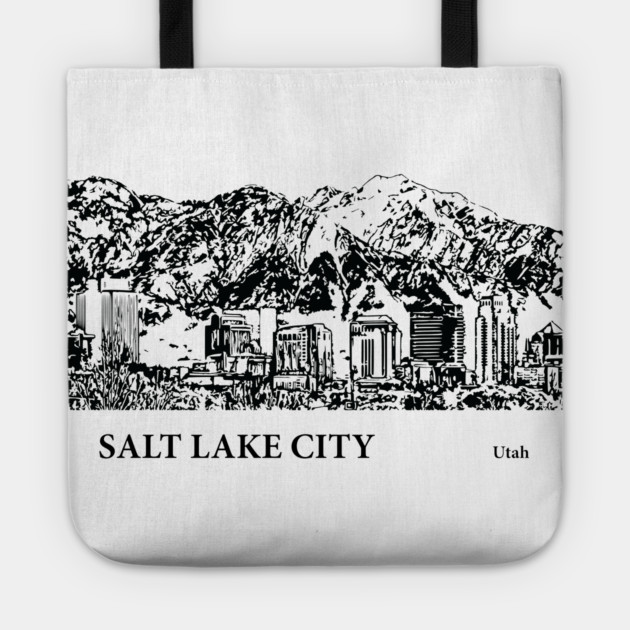Salt Lake City - Utah Tote by Lakeric