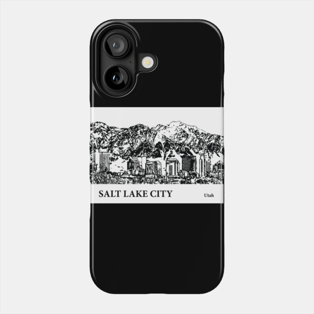 Salt Lake City - Utah Phone Case by Lakeric