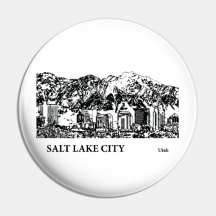 Salt Lake City - Utah Pin