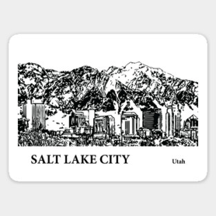 Salt Lake City - Utah Sticker