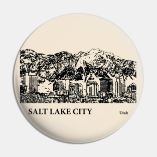 Salt Lake City - Utah Pin