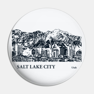 Salt Lake City - Utah Pin