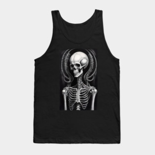 Twisted Skeleton 3 Tank Top