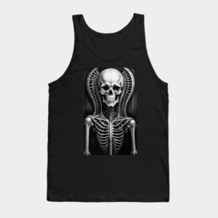 Twisted Skeleton 4 Tank Top