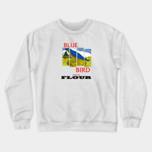 BLUE BIRD BLACK FLAG Crewneck Sweatshirt