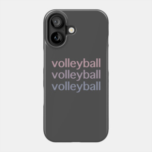 volleyball volleyball volleyball Phone Case