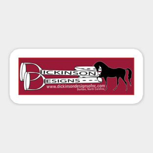 Dickinson Designs Logo Sticker
