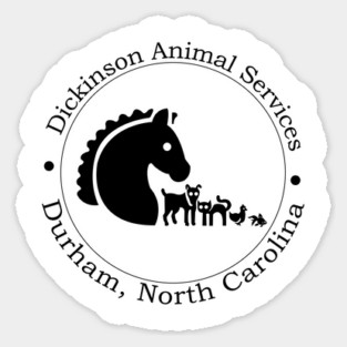 Dickinson Animal Services Sticker