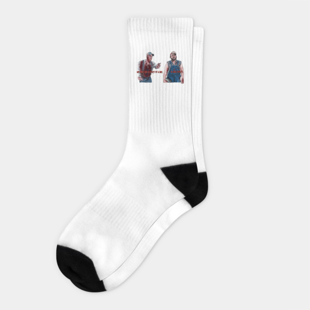 Tucker & Dale's Doozy Day Socks by 51Deesigns