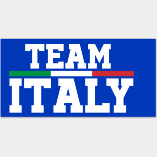 Team Italy - Summer Olympics Posters and Art