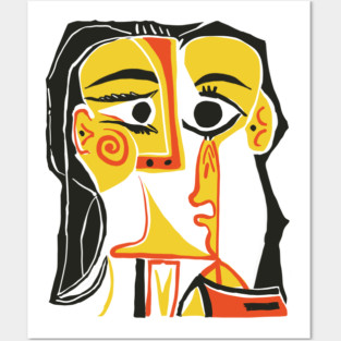 Picasso - Woman's head #1 Posters and Art