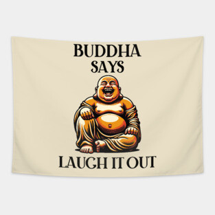 Laughing Buddha Tapestry