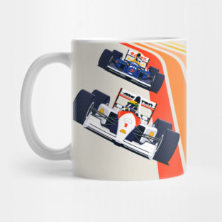 Vintage Formula Race Cars Mug