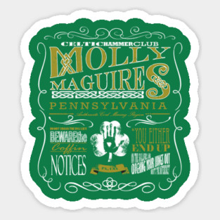 Molley Maguires Sticker