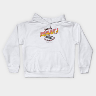 Uncle Roman's Jet Boat Rentals - Est. 1988 Kids Hoodie