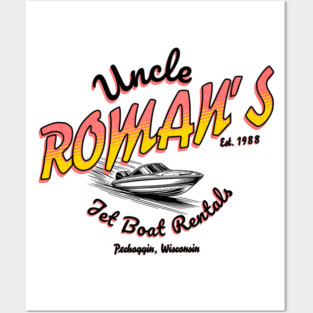 Uncle Roman's Jet Boat Rentals - Est. 1988 Posters and Art