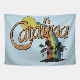 Catalina Island 1982 Tapestry