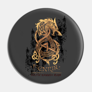 Fenrir: The Monster Wolf of Norse Mythology Pin