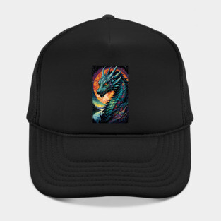 Psychedelic Dragon 2 Hat