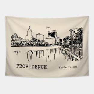 Providence Rhode Island Tapestry