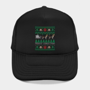 Christmas Beagle Dog Lovers Owners Beagle Ugly Christmas Sweater Hat