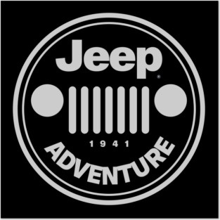 Adventuring JEEP est 1941 Posters and Art