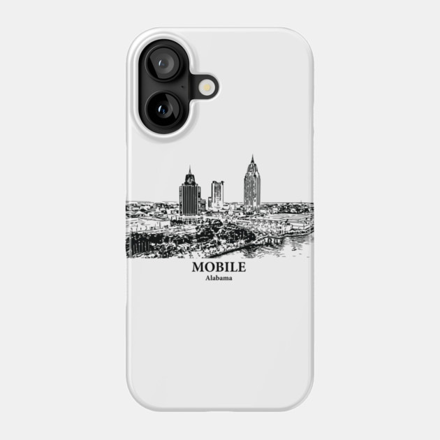 Mobile - Alabama Phone Case by Lakeric