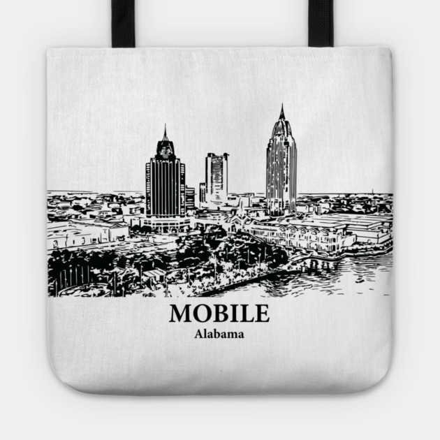 Mobile - Alabama Tote by Lakeric