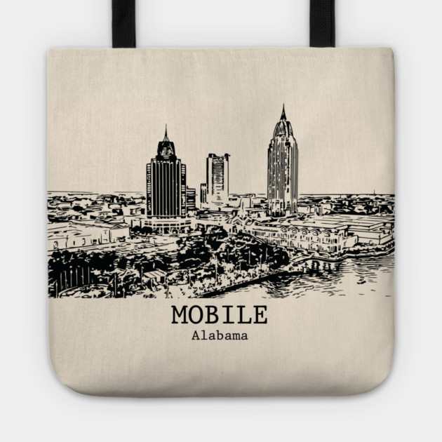 Mobile - Alabama Tote by Lakeric